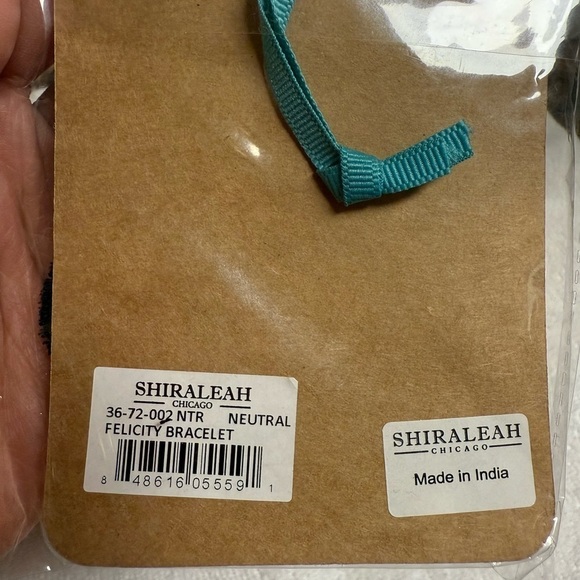 Shiraleah Anthropologie Felicity FringeBracelet Neutral Color Boho - Picture 2 of 3